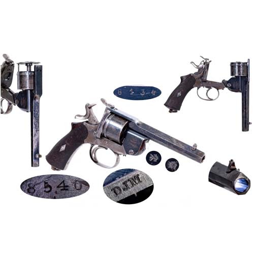 Very Fine LeVaux Patent Top Break Revolver